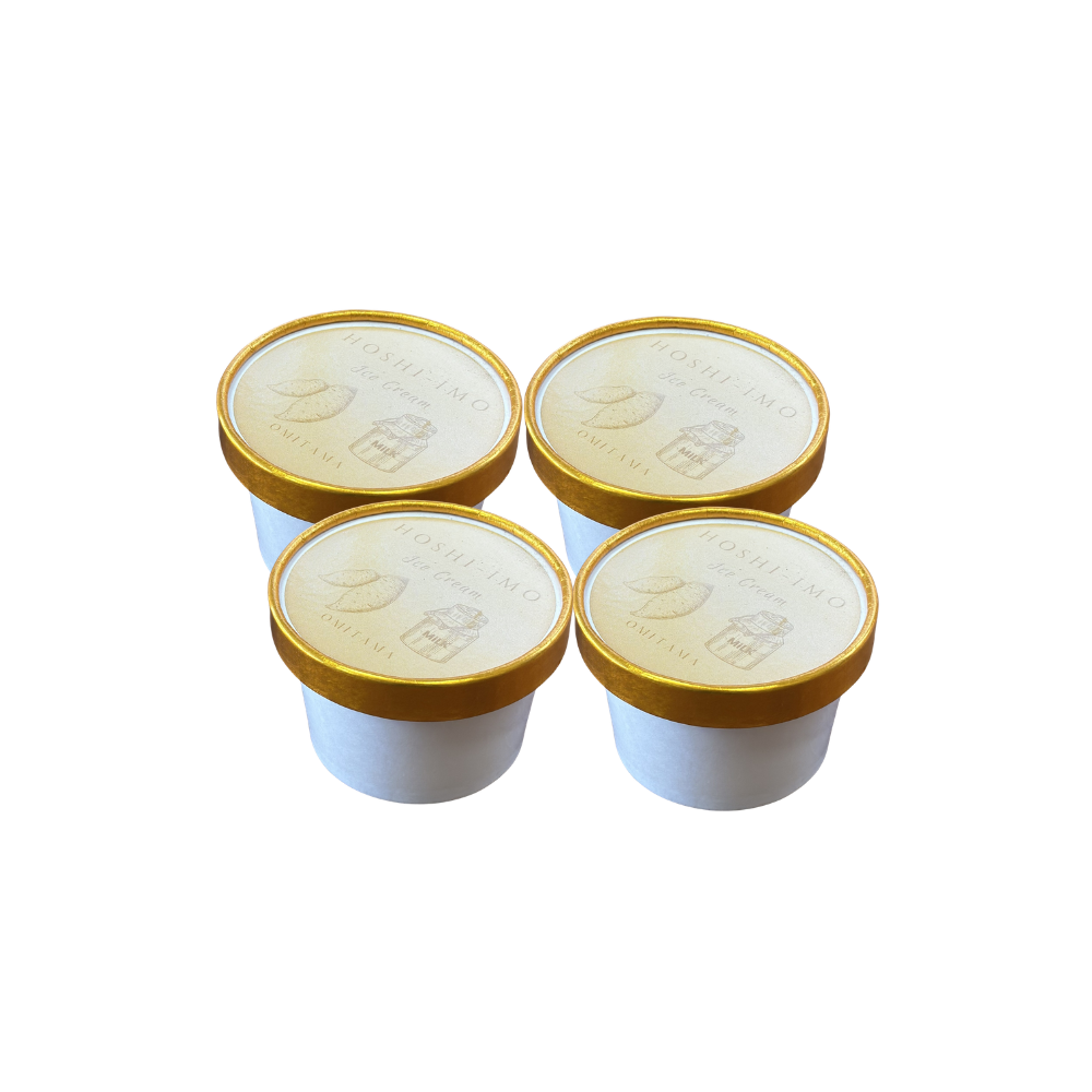 濃厚ほしいもミルクアイス 100ml 4個セット